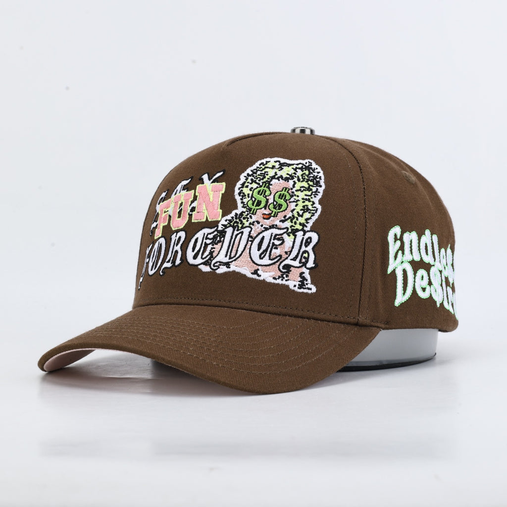 The Fun Never Ends Trucker - Mocha