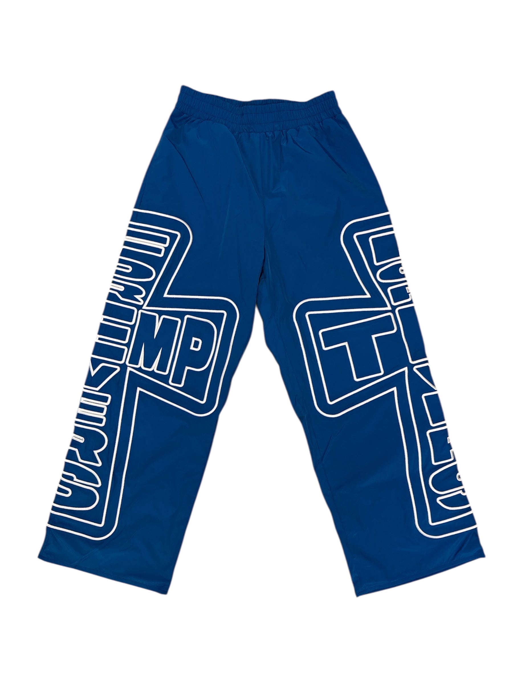 Baggy Track Pants - Cobalt